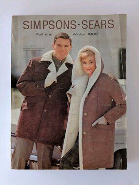 1962 Simpsons‑Sears Fall & Winter Catalog Vancouver 6 Canadian Edition Vintage